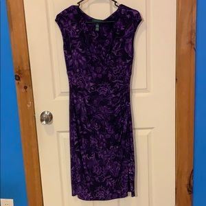 Purple Ralph Lauren dress